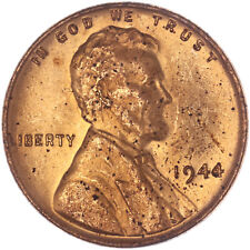 1944 (P) Lincoln Wheat Cent Uncirculated Penny US Coin picture