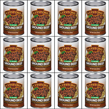 Keystone Meats All Natural 🇺🇸USA Made Canned Beef, Ground, 14 Oz - Pack of 12 picture