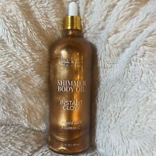 NEW NICOLE MILLER NEW YORK SHIMMER BODY OIL INSTANT GLOW INFUSED W/VITAMIN C picture