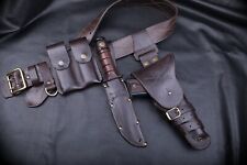 Colt 1911 Custom Made Leather Holster | Vintage Look | Unique Design Retro Style picture