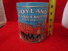 Toyland Peanut Butter Tin Made In England  F/S picture