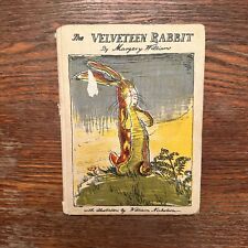 The Velveteen Rabbit Early Doubleday Hardcover Black Text Cover 1940s RARE picture