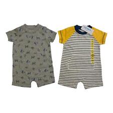 Carter's Baby Boys 2 Pack Cotton Rompers Choose Theme Sizes picture