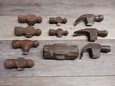 Vintage Lot Of 10 Hammer Heads Ball Penn Claw Sledge Heads Only picture