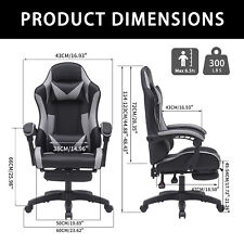 Video Gaming Chair High Back Ergonomic Executive Computer Chairs Recliner Seat picture
