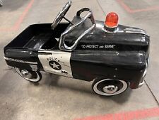 Vintage Burns Novelty Police Pedal Car Kids Highway Patrol 287 picture