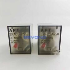 2PC NEW FOR APT Small Intermediate Control Relay ER4CL-A220 AC220V picture