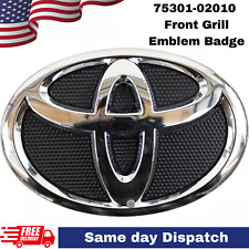 Genuine OEM 75301-02010 Front Grill Emblem Badge Chrome 2009-2013 picture