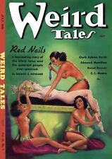 Weird Tales 1936 July FACSIMILE REPRINT picture