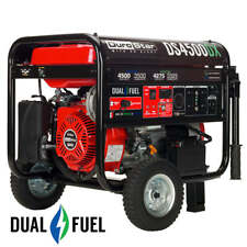 DuroStar DS4500DX 4500W/3500W 210cc Electric Start Dual Fuel Portable Generator picture