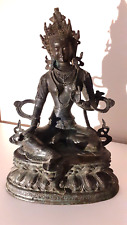 A Superb Antique Tibetan Bronze Statue of the Goddess Tara, Circa 18th - 19th C picture