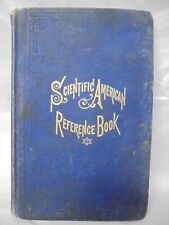 1879 Scientific American Reference Book Munn & Co. Park Row NYC picture