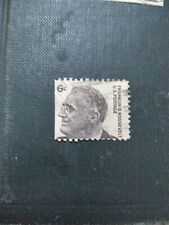 Vintage Rare Franklin D Roosevelt 6 cent used Stamp picture