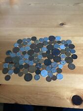 LOT OF 92 ANTIQUE COINS.(1600s, 1700s, 1800s, 1900s) GREAT VALUE picture