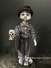 ooak gothic creepy horror dolls. EUGENE picture