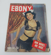 Ebony Magazine March 1947 How Movies Are Made Mable Lee Cover Very Rare picture