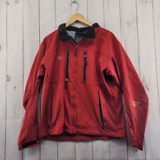 Vintage Mountain Hardwear Jacket Mens Large Red Black Shell Pockets Full Zip picture