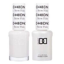 DND Duo Gel & Lacquer Snow Flake #448 Off White picture