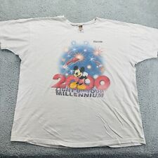 Vintage Disney T-Shirt 2000 Millennium Celebration Mickey Mouse XXXL picture