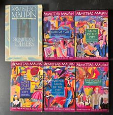 Partial Series Set TALES OF THE CITY 1-6 by Armistead Maupin picture