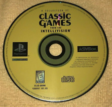Intellivision Classic Video Games (SONY PlayStation, PS1, 1999) Yellow DISC ONLY picture