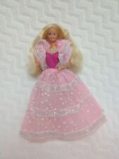 VTG 1985 Dream Glow Barbie Doll Superstar Era Original Dress Wrap Glow in Dark picture