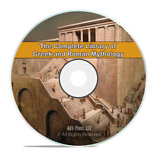 Classic Greek & Roman Mythology, 31 Books on Greece Rome Pantheon CD DVD H65 picture