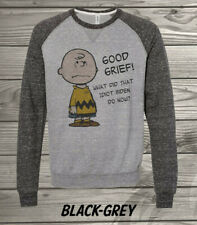 Good Grief - What Did That Idiot Biden Do Now? Charlie Brown - LS Sweatshirt picture