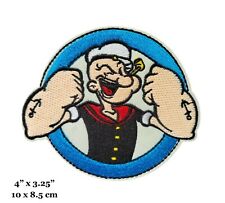 Popeye The Sailor Man Cartoon Series Character Logo Embroidered Iron On Patch picture