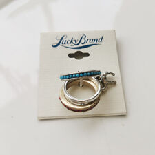 New 3pcs Lucky Brand Rings Gift Vintage Women Party Show Jewelry 2Sizes Chosen picture