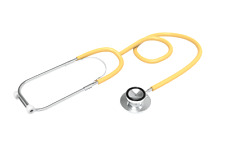 stethoscope Heart pulse stethoscope Dual  Head Acoustic DIagnostic Amplify USA  picture