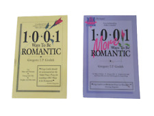 Lot of 2 Gregory JP Godek 1001 Ways To Be More Romantic More Ways Casablanca picture