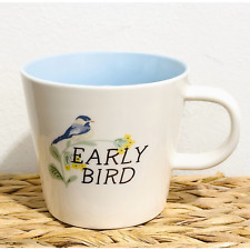 NWT: Threshold -  Early Bird, Two-Tone, Ceramic Coffee Mug (15 oz) picture
