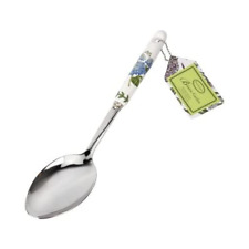 Portmeirion Botanic Garden Serving Spoon with Porcelain Handle (Hydrangea) picture