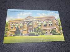 Public Library Easton Pennsylvania Postcard ￼ picture