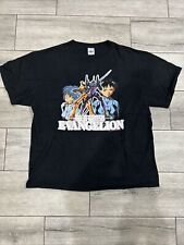 VTG Neon Genesis Evangelion Delta Shirt Rare HTF Size XL Rei/Shiji picture