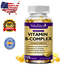 Vitamin B Complex Supplement - Super B Vitamin, Immune Boost, Metabolism, Energy picture