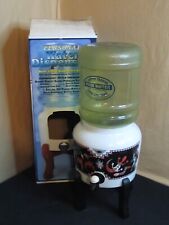 Water Crock Dispenser Set Cactus Ceramic Half Gallon Water Bottle picture