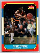 1986-87 Fleer #107 Terry Teagle RC picture