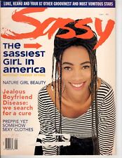 RARE vintage SASSY magazine JANUARY 1992 The Sassiest Girl in America picture