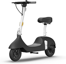 EA10 Electric Scooter with Seat | Adult Retro Style Moped | Removable Battery |  picture