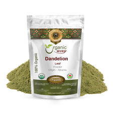 Organic Way Dandelion Leaf Powder - Herbal Tea| Organic, Kosher & USDA Certified picture