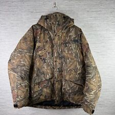 VINTAGE Mossy Oak Jacket Mens Large Brown Fall Foliage Gander Mountain Insulated picture