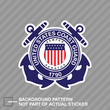 Vintage U.S. Coast Guard Anchors Sticker Decal Vinyl 1790 logo semper paratus picture