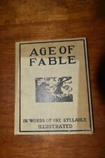 The Age of Fable Thomas Bulfinch, Edgar Lee, Carl Hawley Illust. 1905 Ohio picture