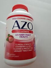 Azo Cranberry Supplement Urinary Tract Health Maximum Strength 220 Ct picture
