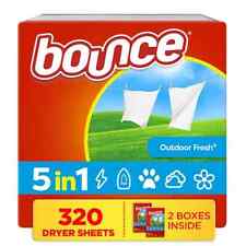 Bounce Fabric Softener Dryer Sheet Outdoor Fresh (2 x 160 ct.) Total 320 Sheets picture