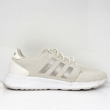 Adidas Womens Qt Racer EE8088 White Running Shoes Sneakers Size 9 picture