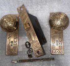Antique Mortise Lock, Knobs, Plates,  by Corbin 