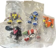 Galoob LGTI Micro Machines Z-BOTS 1993 Burger King Lot of 5 New, Sealed MINT VTG picture